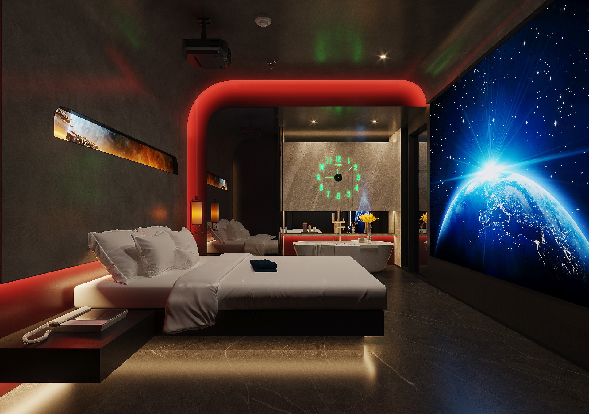 影視足浴店裝修設(shè)計(jì)